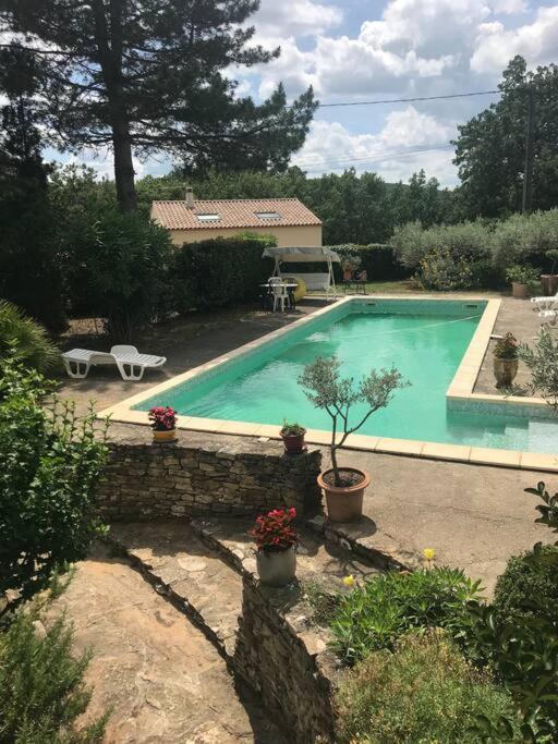 Gite Avec Piscine Au Coeur De La Vallee De La Ceze Saint-Laurent-de-Carnols المظهر الخارجي الصورة