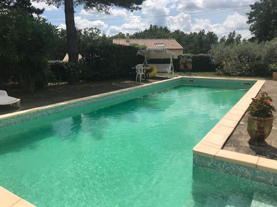 Gite Avec Piscine Au Coeur De La Vallee De La Ceze Saint-Laurent-de-Carnols المظهر الخارجي الصورة
